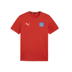 ANCIEN LOGO RCF - Polo rouge Junior PUMA teamGOAL